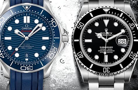 omega seamaster vs rolex.